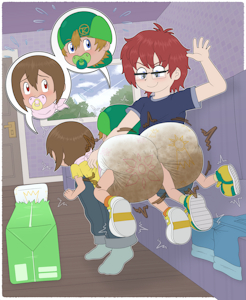 Digi-Dumpers Diaper Disipline~ by Tenerius