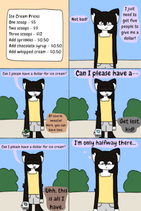 how tuxie met lupe - page 3 by kittydeer