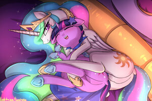 A Gala Getaway Cuddle by lumineko