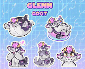 YCH Stickers for Glenn by henryjdoe