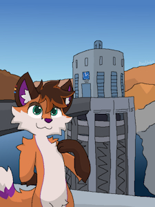 Super amazing new style artwork commission for Mocha Fox :3 by AlexUmkaArt