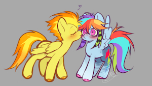 Some gay ponies or whatever by Zaplin
