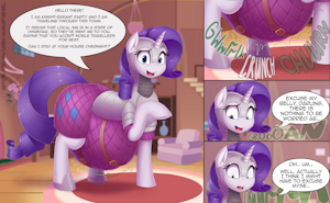 Rarity Knight by AugustBebel