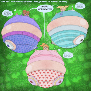 ROAD TO BDAY: The Chipettes by InflateResponsiblyIB