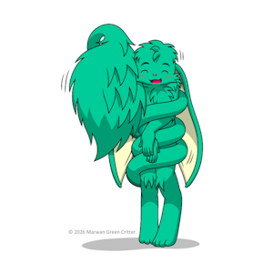 The tail hugs back by Marwan