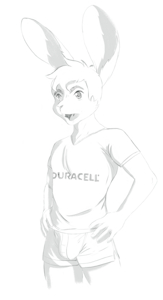 Duracell bunny by Enki13