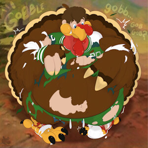 Gobble! Gobble! by PheagleAdler