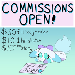 Commission Open! by Ticklebunny