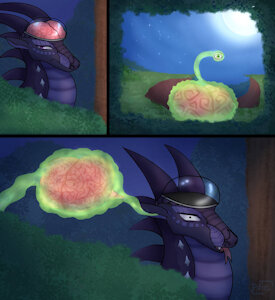 Lavendrey and The Brain-Eating Meteor (B.E.M) by BrainyEverest