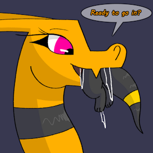 Ready to go in? by AlphabetABC