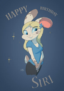 Happy Birthday Siri 2026 by CartoonGurra