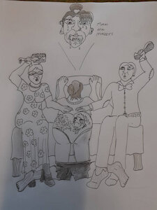 Katie the Bulky Gets Spanked by drkriege by youmayspankitonce