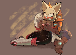 Rouge vs Ratchet part 2 by darkfist