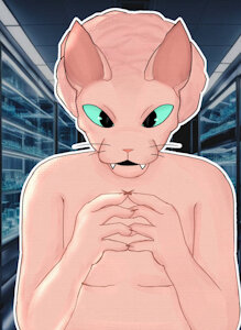 Brainy Sphynx Cat by BrainyEverest