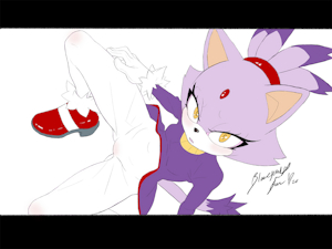 Blaze the Cat by BlazeymixTheBun