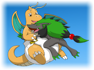 [$] Buddy and Green by Sp4c3Ch1nch1ll4