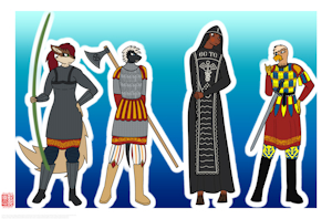 Varangian Adventurers by GraceheartTheLeopard