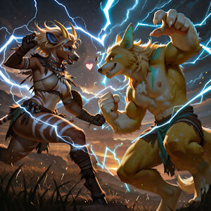 Where Lightning Meets by scorpianpp