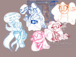 Doodle | Sonic FC scribbles by Kuikata