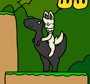 Noodle Chrome Dino Ride by mark0