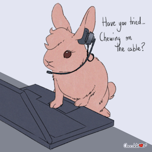 Tech Support by ChocolateKitsune