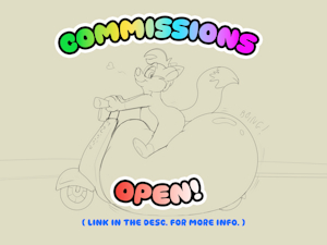 COMMISSIONS OPEN (temp upload) by RupertChubbyFawks