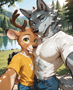 Good moments together by FoxyZorry