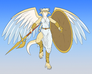 Auri - Aerial Assault by DawnLux