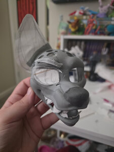Mini head model by mauro