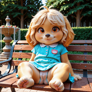 Isabelle in the park by NekaDream