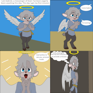 Gabriel & Damien Page 1(Remastered) by veestitch