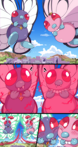 Growing Revola and Fluffinia by boolerex