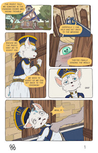 Wedding Day - Page #1 (Commission) by GOGOGREY