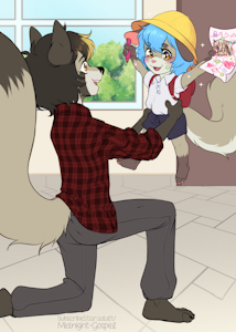 Sketch: Happy birthday, daddy! by MidnightGospel