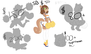 Stacie the Cheerleader (Schoolgirl Adopt #2) by BlazeymixTheBun