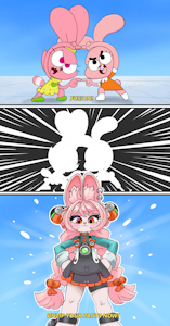 Panini and Anais Fusion by ichduhernz