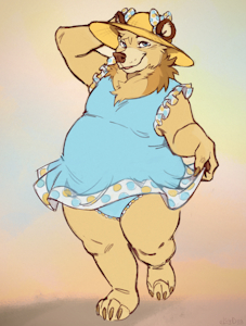 Sunhat and Dress by UrbanSaint