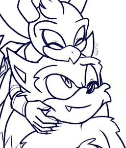 Werehog Sonic x dragon OC [COMMISSION] by GottaGoBlastNSFW