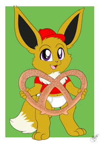 Sami's Giant Pretzel -By NazzNikoNanuke- by DanielMania123