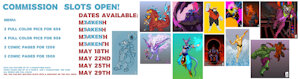 COMMISSION SLOTS FOR MAY OPEN NOW! by ChesterCARTOON