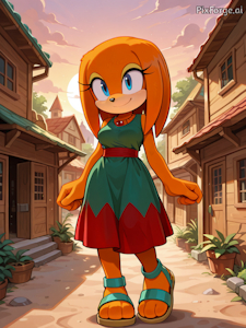 Citrus the Echidna (Ai) by 2BIT