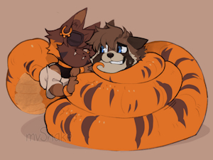 Kihl catsnake YCH Commission for Ludd by mvSnake