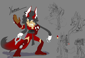 Xaman the Jackal by MidnightMuser