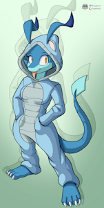 Cool Lizard by Fours