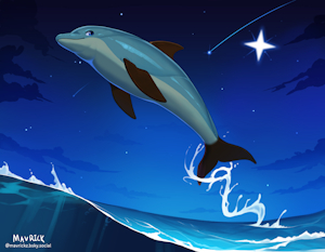Zoo pride dolphin! by Mavrick
