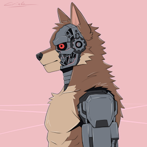 Cyber Canine by Crimba