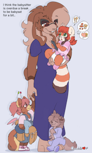 The Babysitter, Babysat by ChocolateKitsune