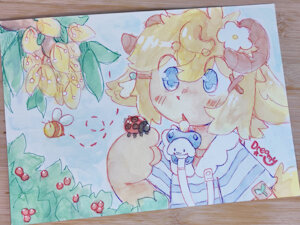 In the garden ~🐞 by Dreamyart