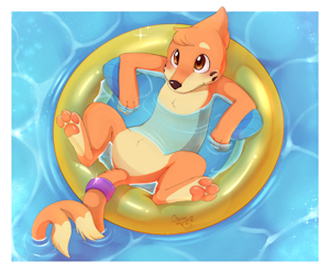 Floating Away by ChurroShiba