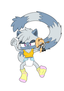 Tangle the Padded Lemur by MilestheHedgehog